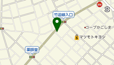 インテリアショップスィートの地図画像