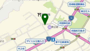 ヘアーメイクアフェーブルの地図画像