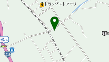 ヘアーモードやまさきの地図画像
