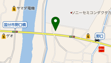 日本ガスエネルギー株式会社国分営業所の地図画像