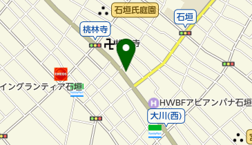 ハイビスキャット・カフェレストランの地図画像