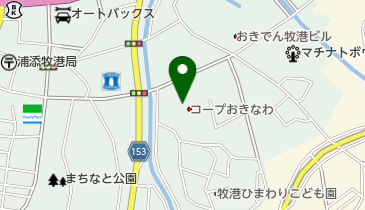 あっぷる保険センター牧港店の地図画像