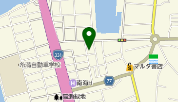 スナック左馬の地図画像