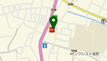 永山商事株式会社高原オートガススタンドの地図画像
