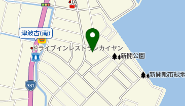 新開ストアーの地図画像