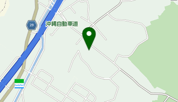 カルバリーチャペル沖縄の地図画像