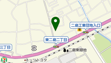 東二島2丁目薬局の地図画像