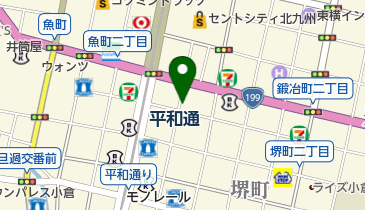 天ぷら天青菴の地図画像