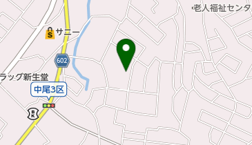 グリーンケア・デイサービス中尾の地図画像