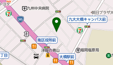 福博介護家事サービスの地図画像