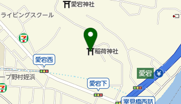 愛宕音次郎稲荷神社の地図画像