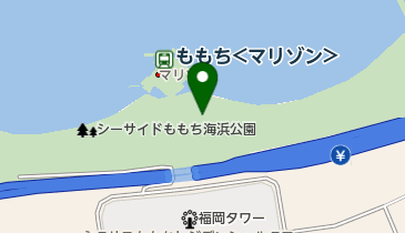 マリンスクール福岡の地図画像