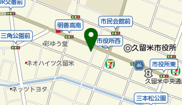 吉戸質店の地図画像