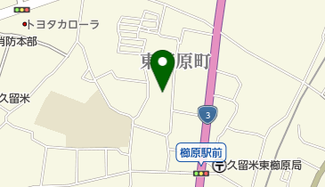 櫛原天満宮の地図画像