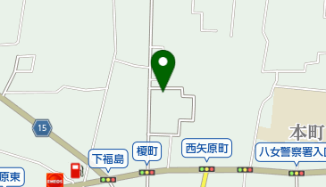 株式会社共栄ベスト八女支店の地図画像