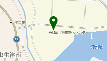 福岡県下水道管理センター(公益財団法人)遠賀川下流浄化センターの地図画像
