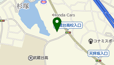 フォルクスワーゲン筑紫野の地図画像