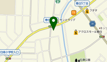 武田メガネ春日パーク店の地図画像