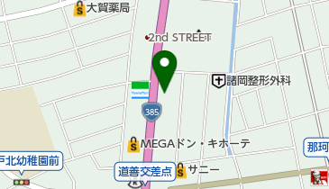 興信株式会社福岡南支店の地図画像