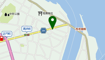 美容室O-1の地図画像