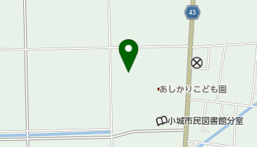 あしはらの園の地図画像