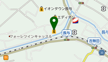 スワン・ドライララ長与店の地図画像