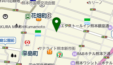 たなかの唐揚げの地図画像