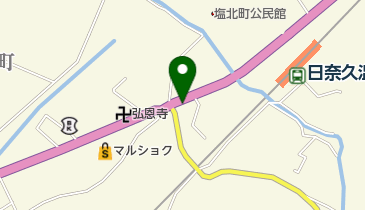 中田精肉店の地図画像