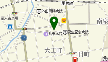 やきとり一心の地図画像