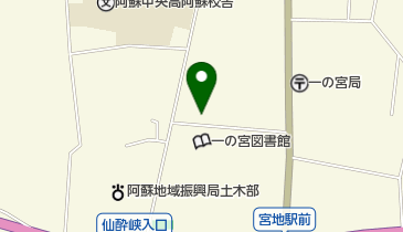 モダン美容室の地図画像