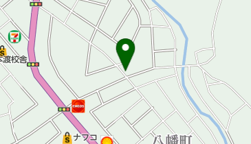 リラクゼーションベルジェの地図画像