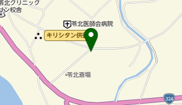 東自動車整備工場の地図画像