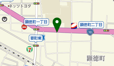 ヘアーサロンクオーレの地図画像