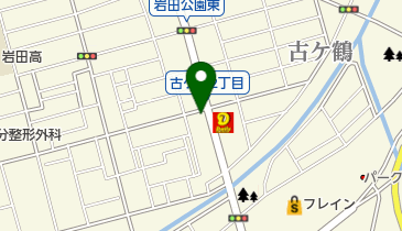 オリーブヘア 岩田店の地図画像