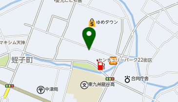 プラージュ中津店の地図画像
