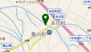 白石生花店の地図画像