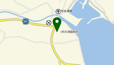 佐伯市役所 米水津振興局の地図画像