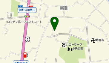 宇栄喜号本舗の地図画像