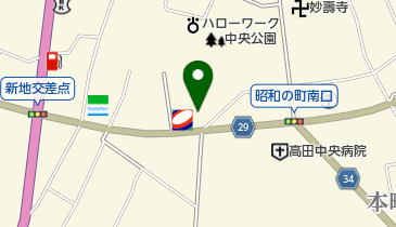 有限会社佐々木自動車の地図画像