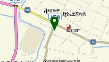 うけの青果店の地図画像