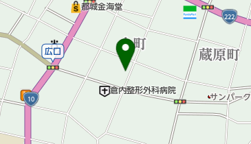 上町おおた薬局の地図画像