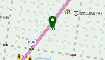 ふれあい薬局川東店の地図画像