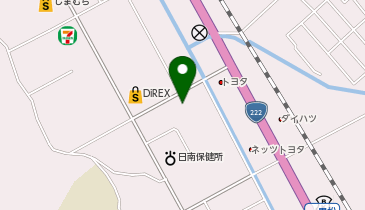 日南公共職業安定所の地図画像