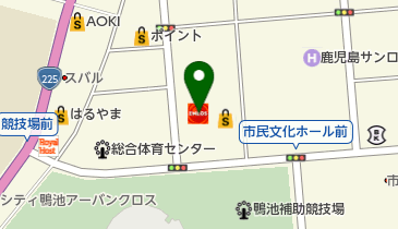ピザハット与次郎店注文専用の地図画像
