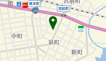 四季彩鍼灸院の地図画像