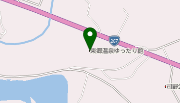東郷温泉ゆったり館の地図画像