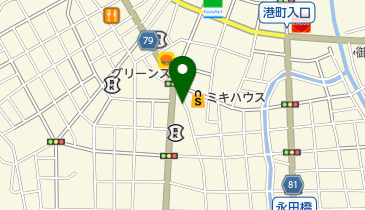 ナチュLifeの地図画像