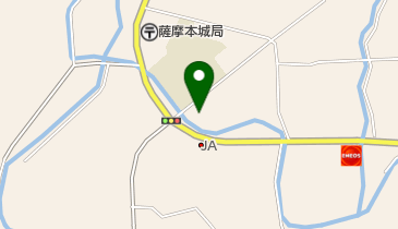 伊佐市役所 本城校区集会施設の地図画像