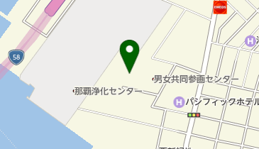 協同無線タクシーの地図画像
