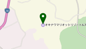 オキナワマリオットリゾート&スパの地図画像
